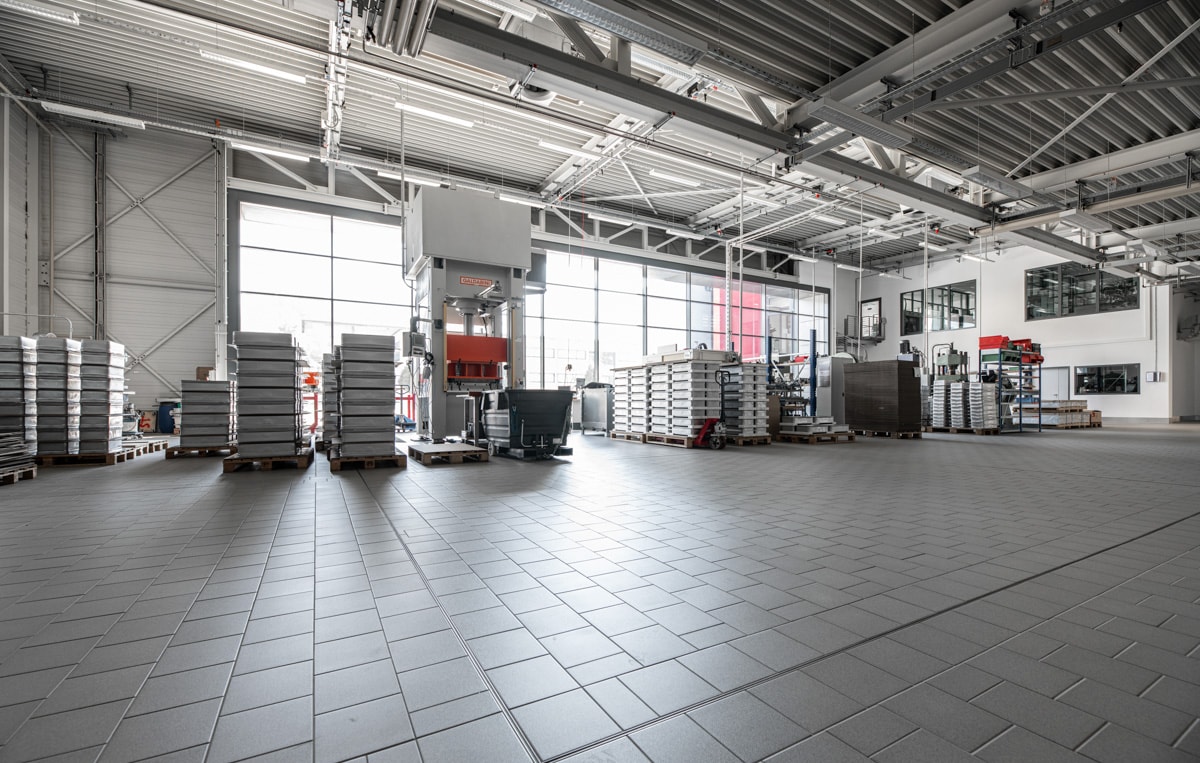 Lagerhalle der Firma Innovations Medical aus Tuttlingen